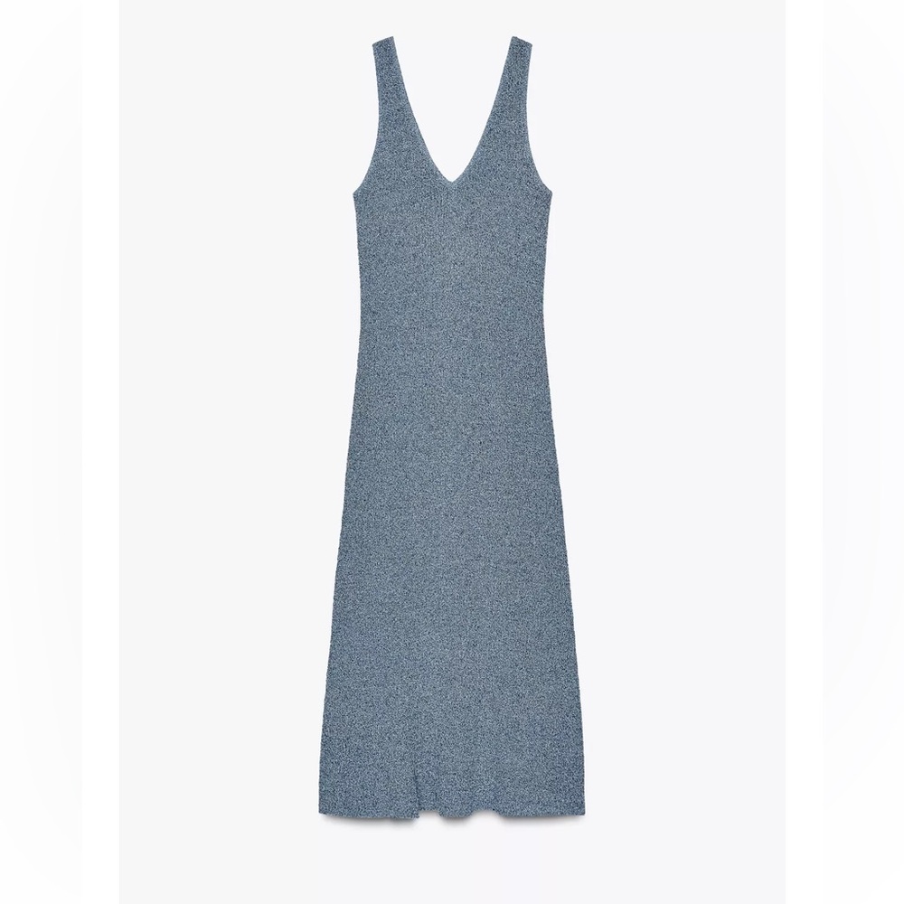 Elegant Blue Maxi Dress